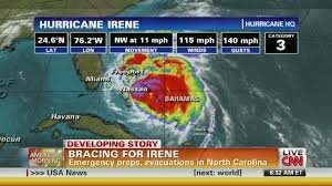 hurricane irene lessons