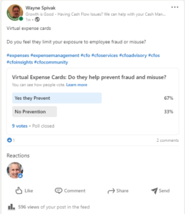 Virtual Expense Poll