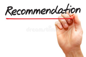 recommendation